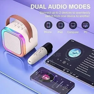 Caisson Portable Système Sonore Avec Microphone