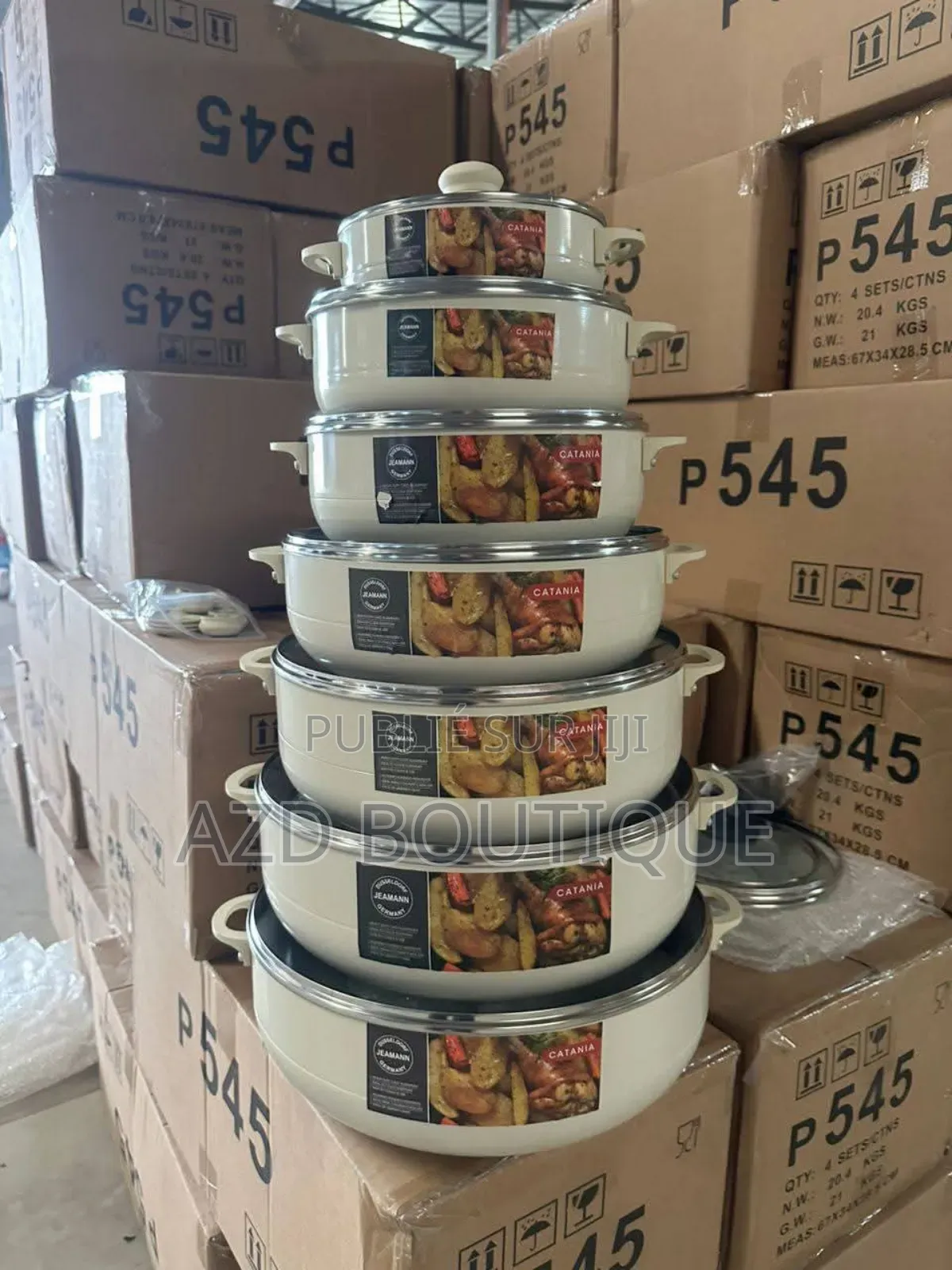 Casserole Cuisine Complet 7 Pièces Antiadhésives + Ustensiles Offerts