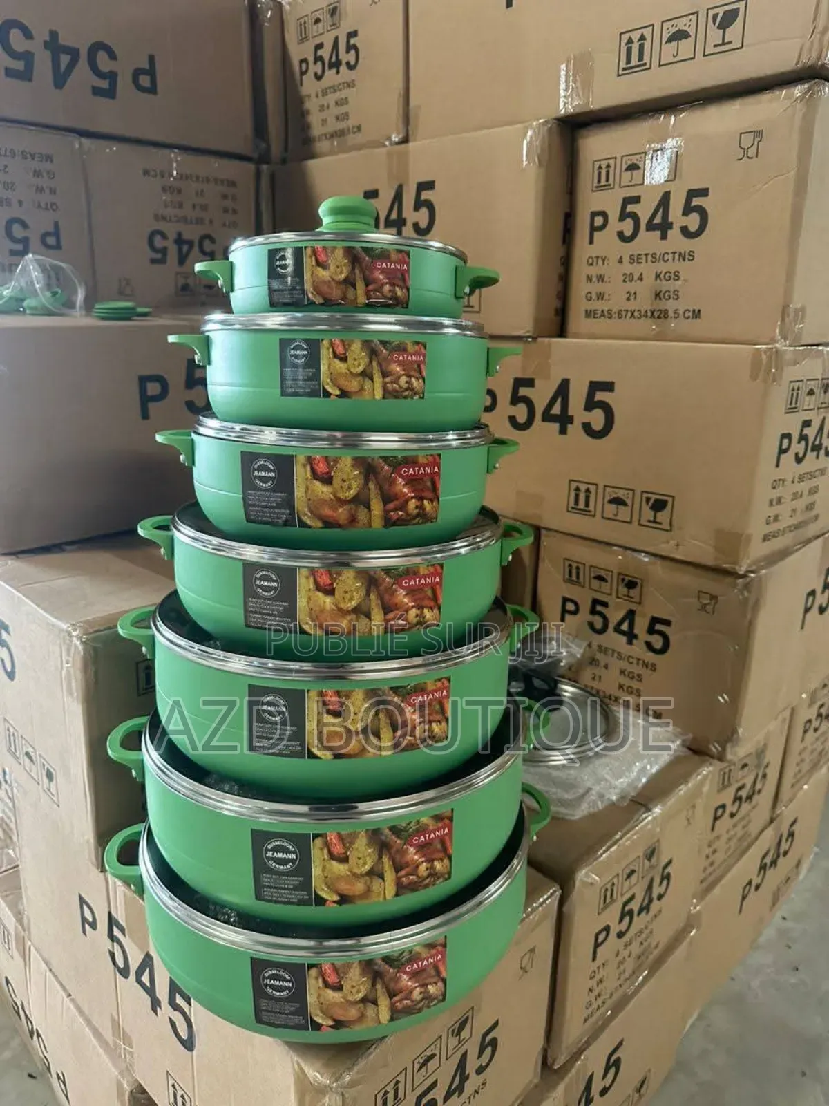 Casserole Cuisine Complet 7 Pièces Antiadhésives + Ustensiles Offerts
