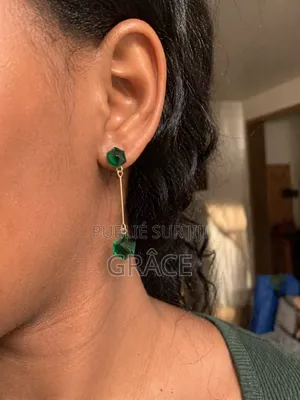 Boucle d'Oreille en Forme De Dés