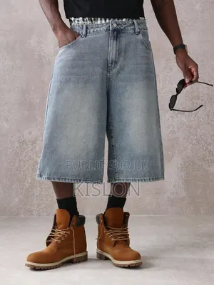 Jeans Culotte Baggy