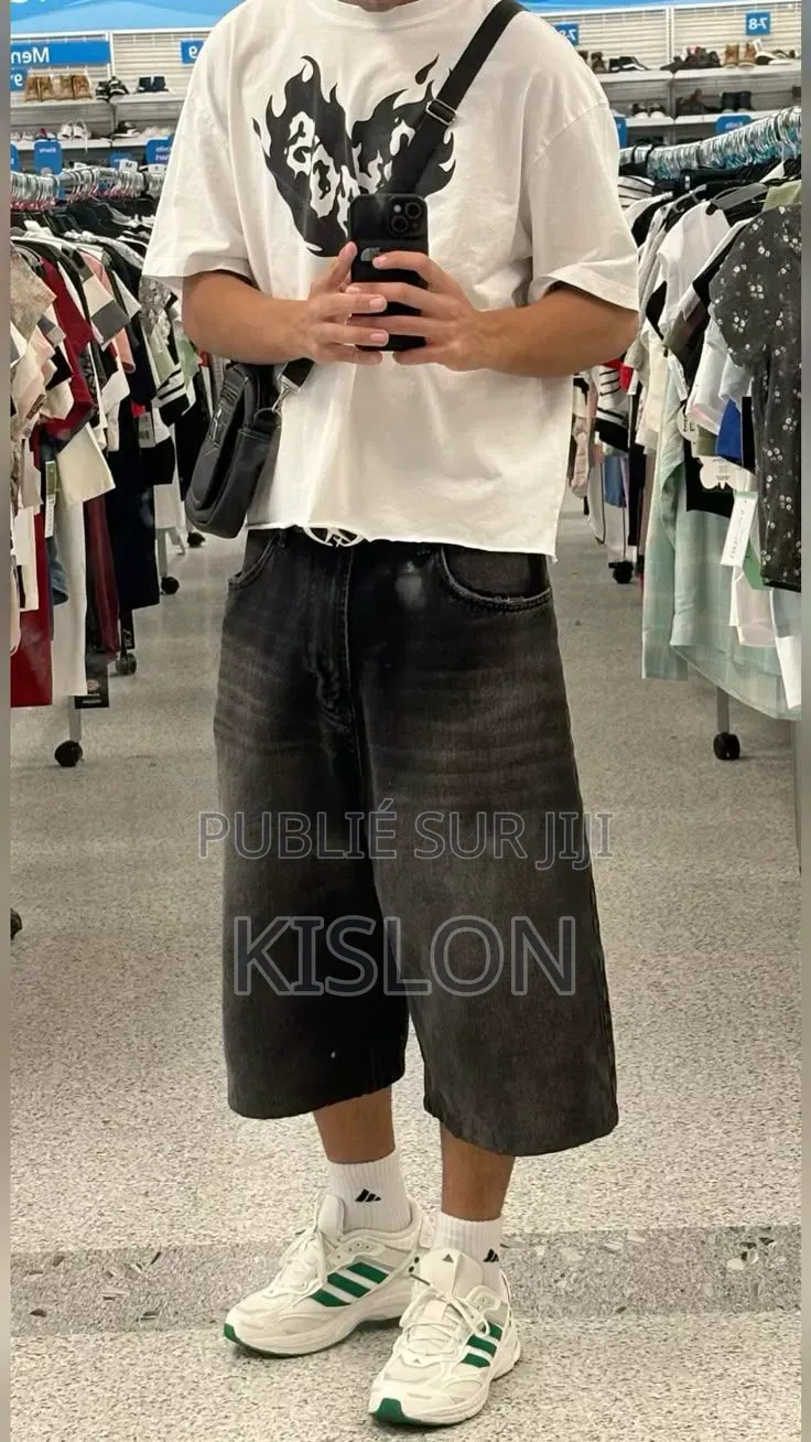 Jeans Culotte Baggy