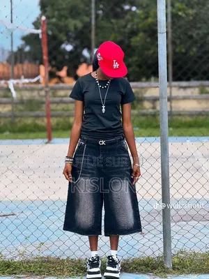 Pantalon Baggy Femme