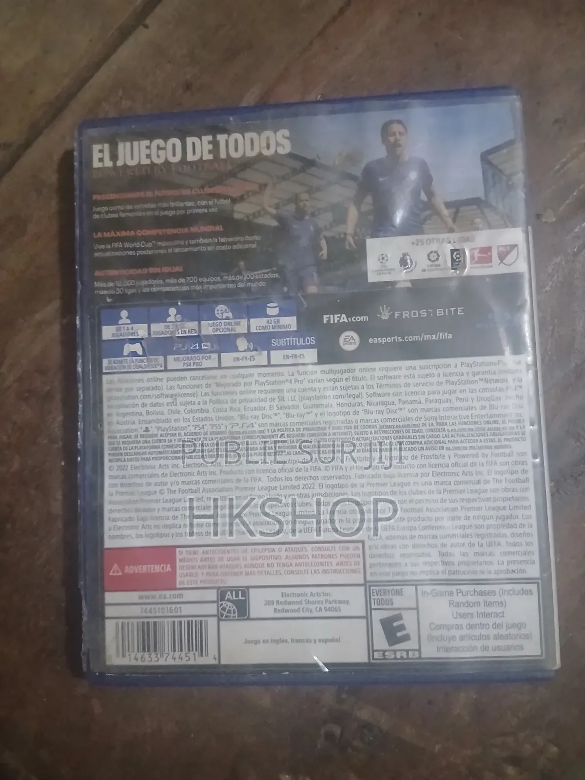Vente De Jeux Ps4 (Fifa 23 )