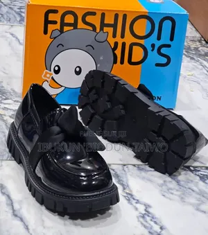 Mocassin Verni Cranté Enfant