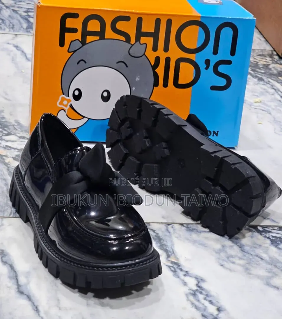 Mocassin Verni Cranté Enfant