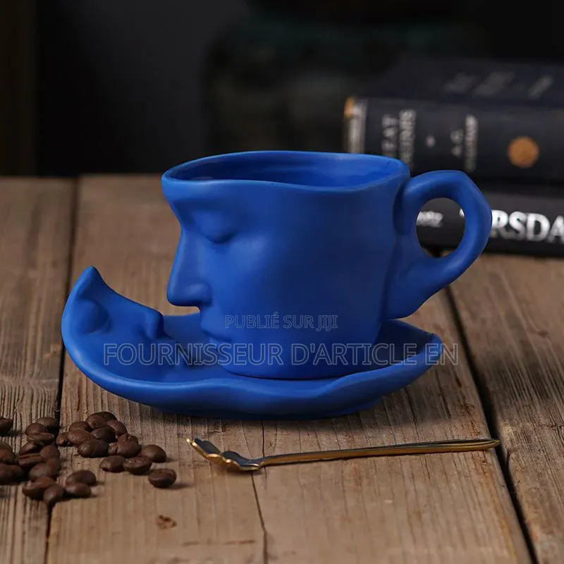 Ensemble De Deux Tasses À Café en Céramique