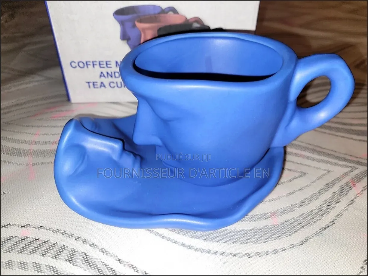 Ensemble De Deux Tasses À Café en Céramique