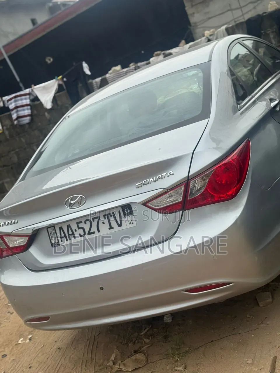 Hyundai Sonata GLS PZEV 2012 Gris