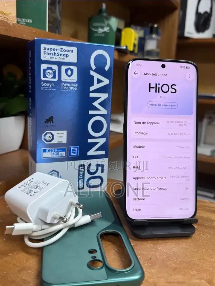 Nouveau Tecno Camon 50 Ultra 256 GB Autre
