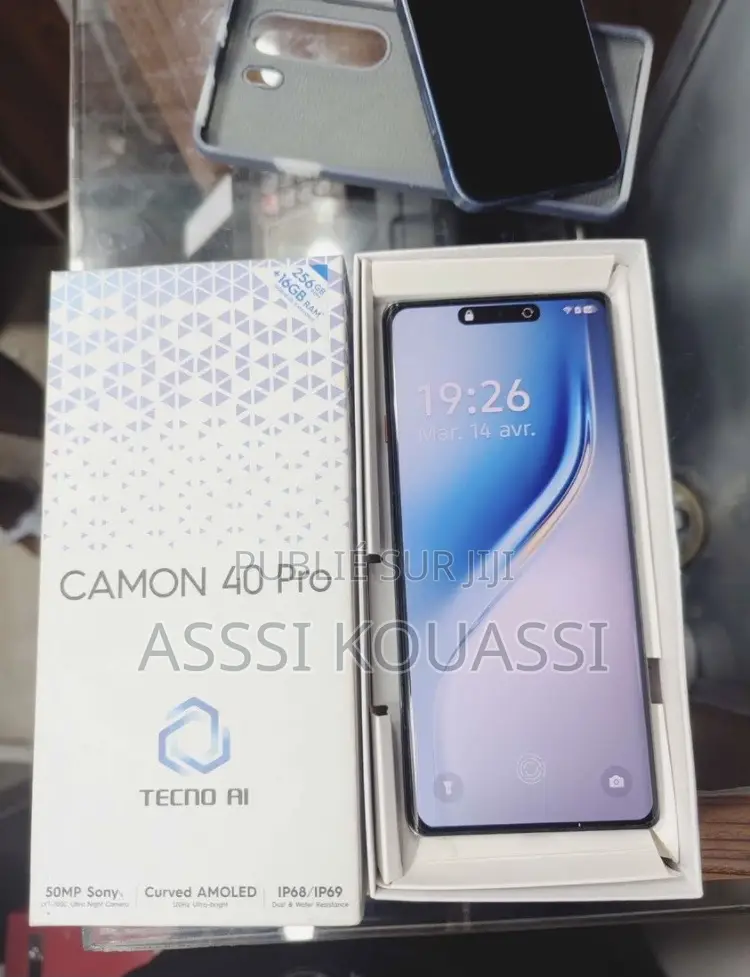 Nouveau Tecno Camon 40 Pro 5G 256 GB Autre