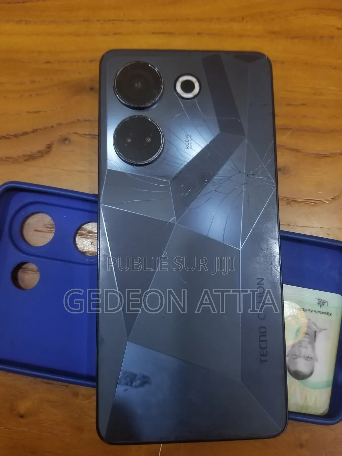 Tecno Camon 20 256 GB Noir