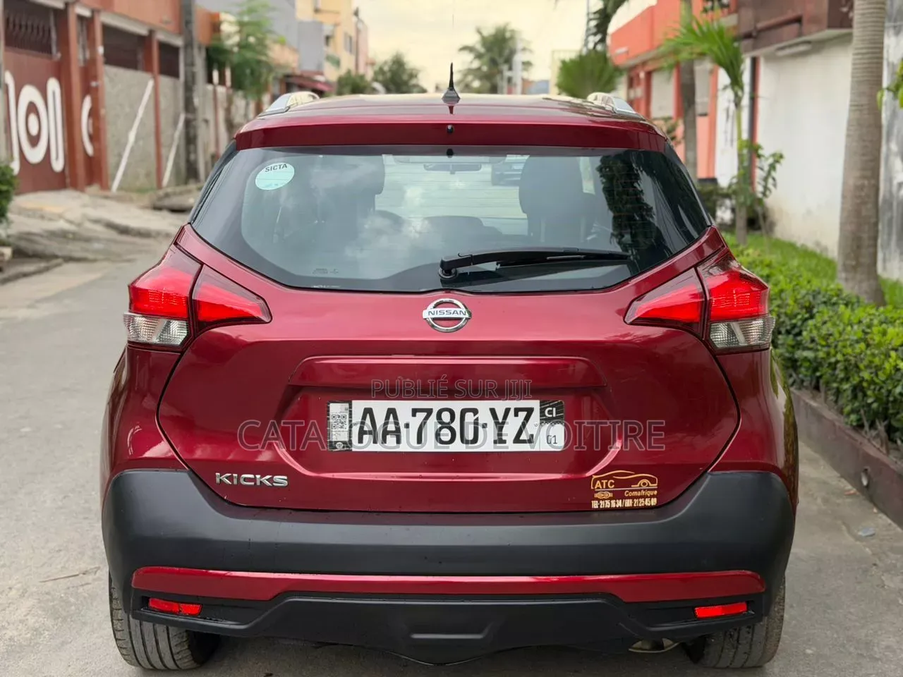 Nissan Kicks 2019 Bordeaux