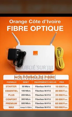 Promotion Fibre Optique Orange Illimité