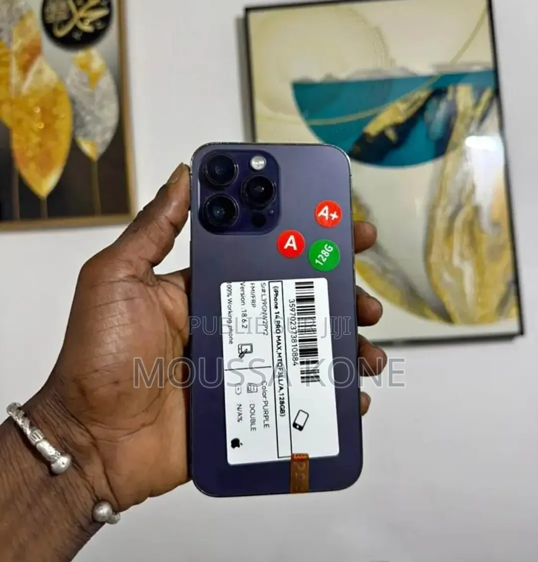 Nouveau Apple iPhone 14 Pro Max 512 GB Argenté
