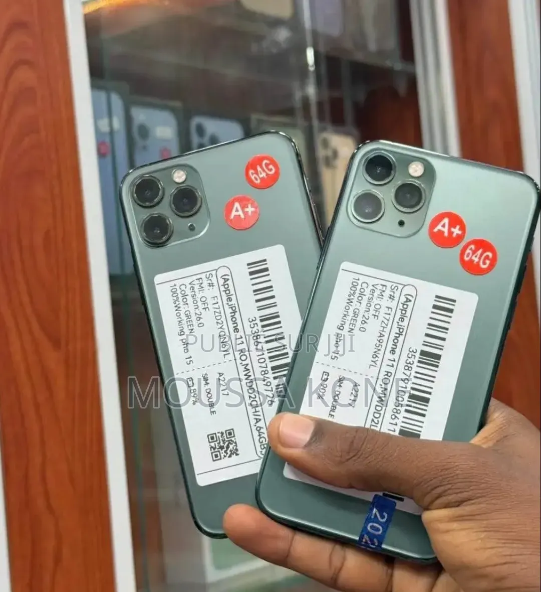Nouveau Apple iPhone 11 256 GB Argenté
