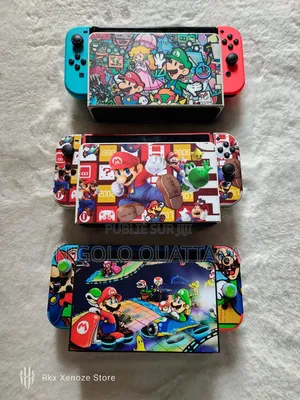 Nintendo Switch Oled Cracker + Jeux Accessoir