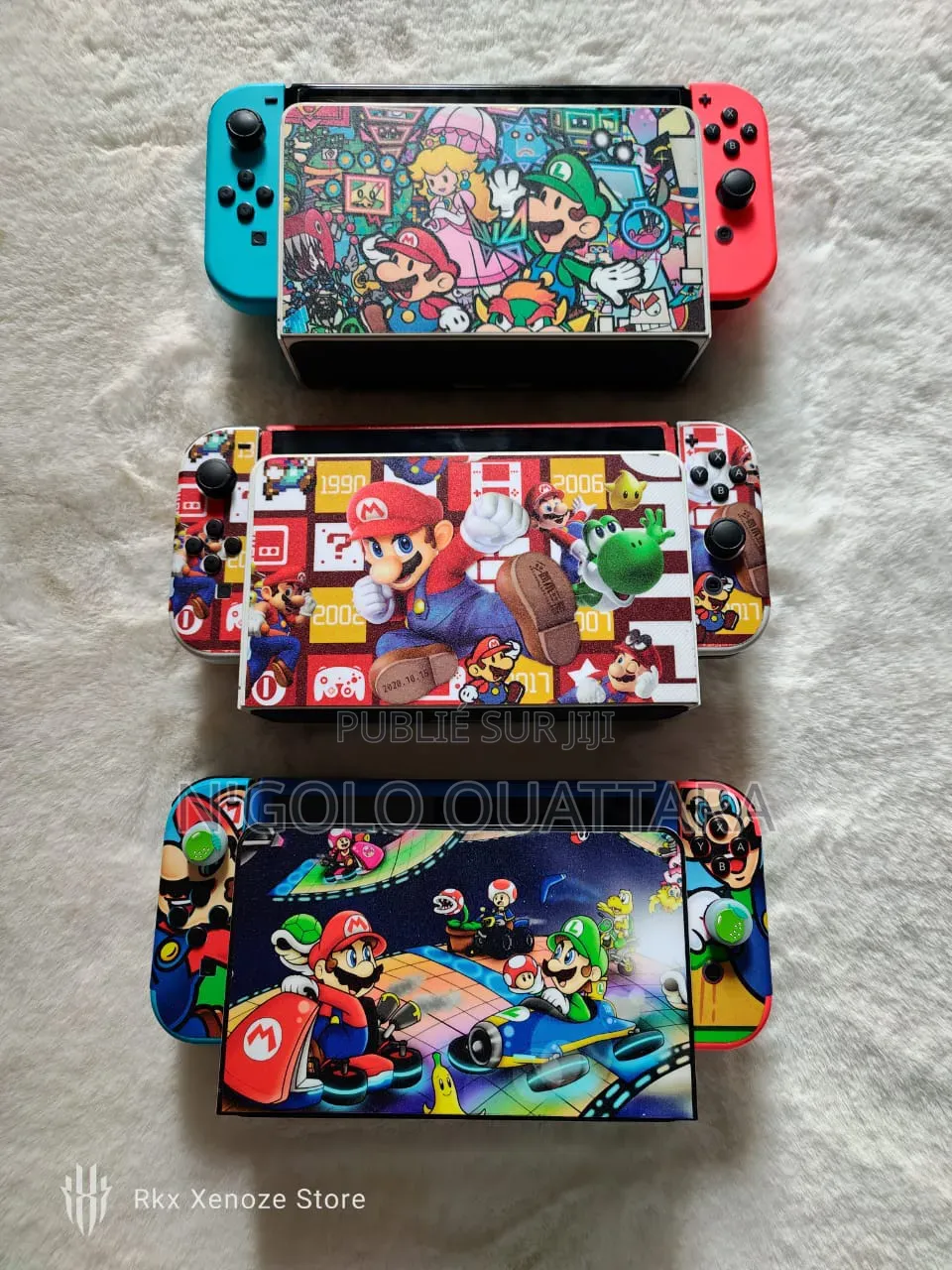 Nintendo Switch Oled Cracker + Jeux Accessoir