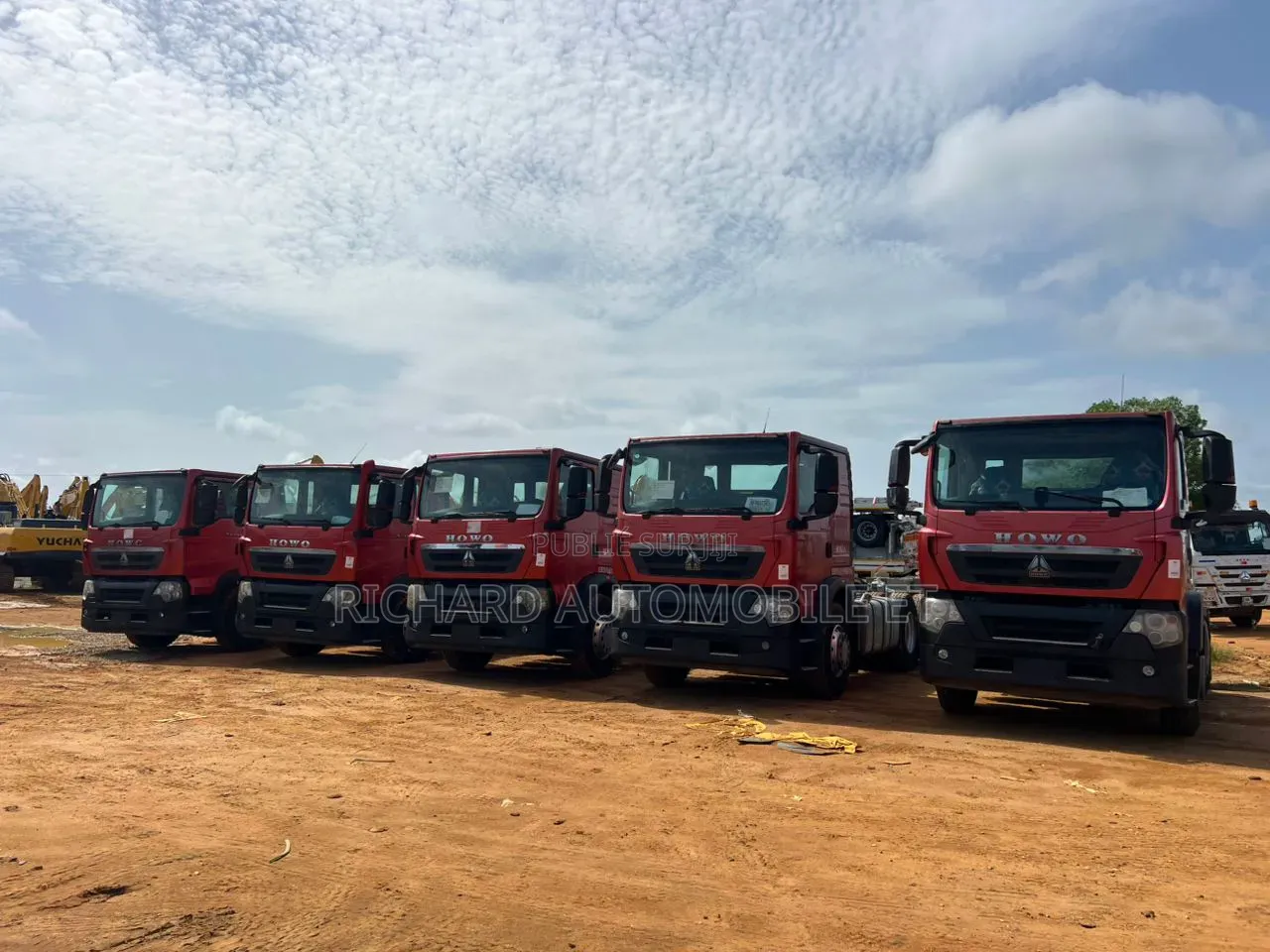9 Tracteurs Shacman en Vente