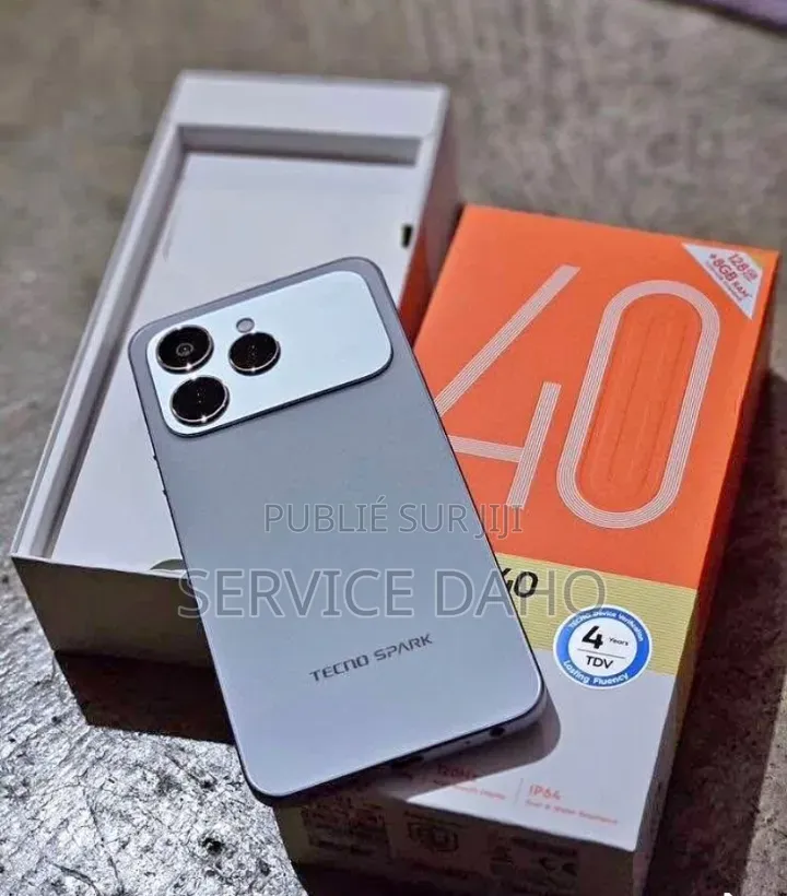 Nouveau Tecno Spark 40 256 GB Gris