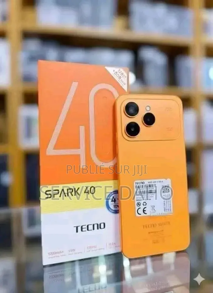 Nouveau Tecno Spark 40 256 GB Gris