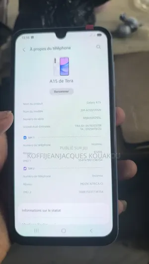 Nouveau Samsung Galaxy A15 128 GB Bleu