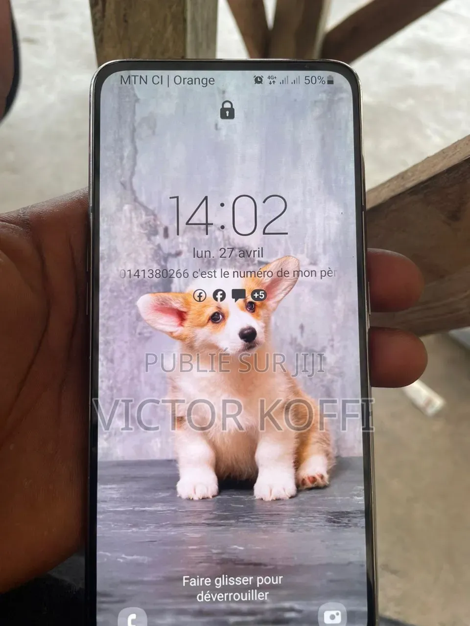 Samsung Galaxy A80 128 GB Blanc