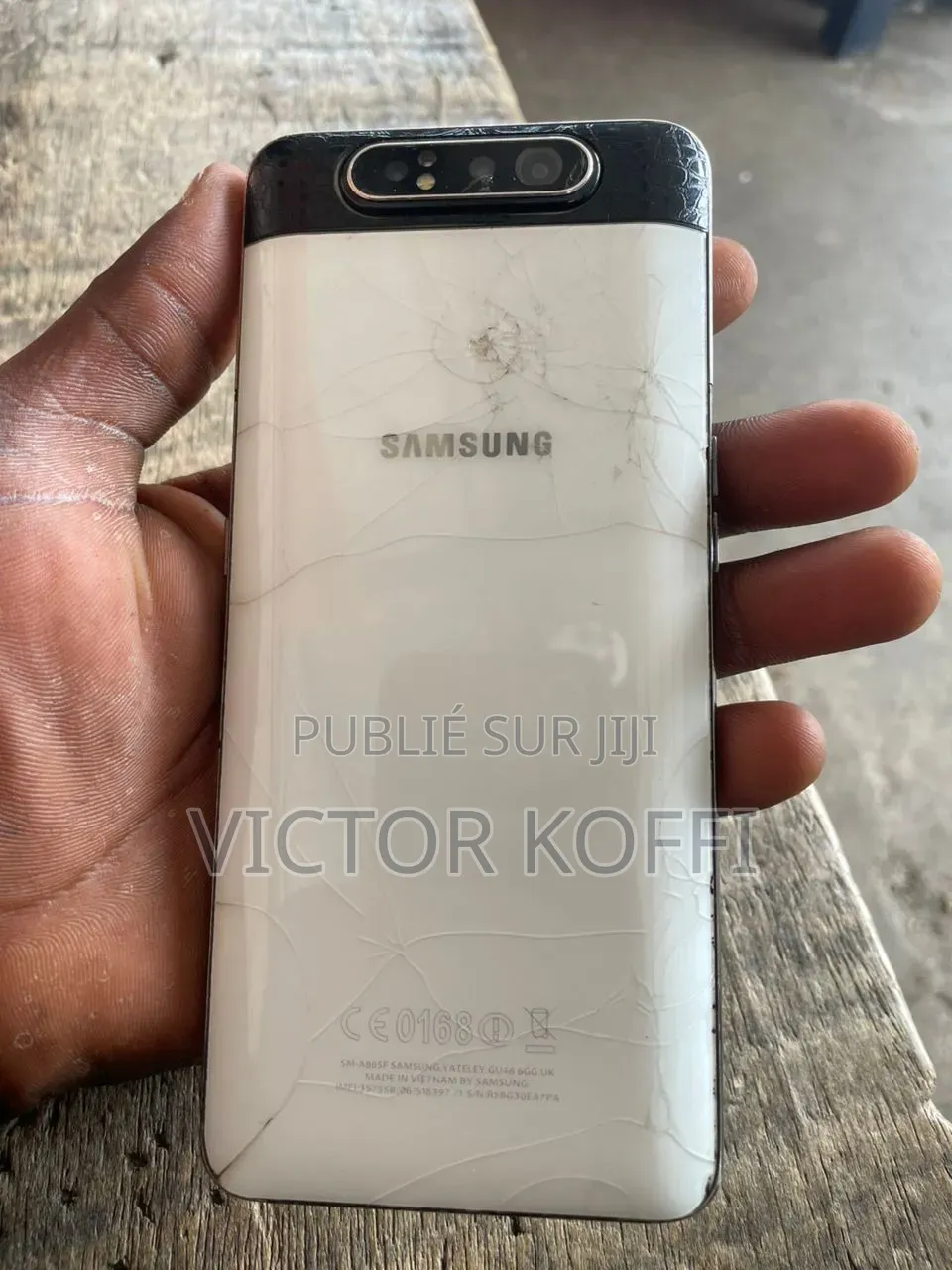 Samsung Galaxy A80 128 GB Blanc