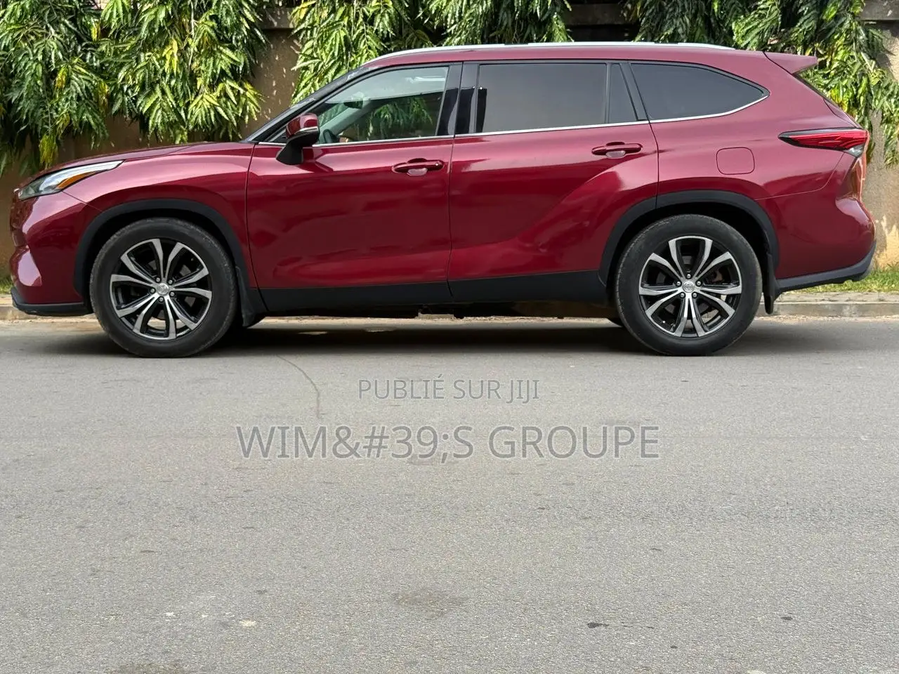 Toyota Highlander XLE 2021 Rouge