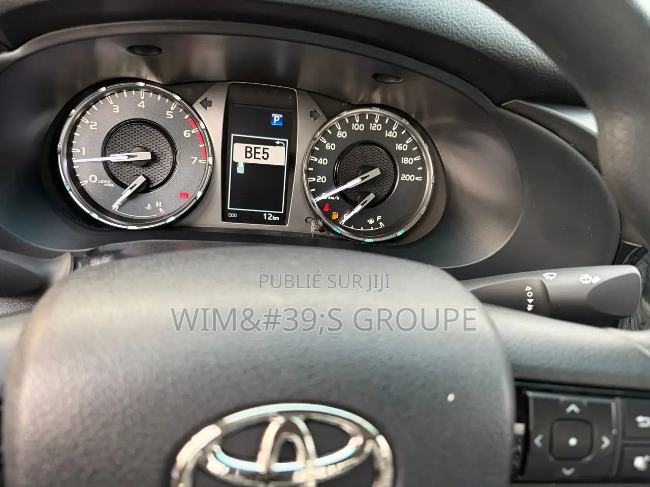 Nouveau Toyota Hilux 2025 Noir