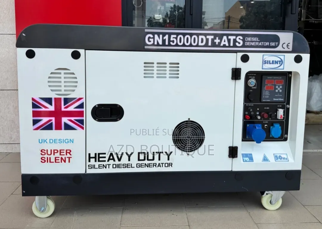 Groupe Électrogène Super Silencieux 15kva