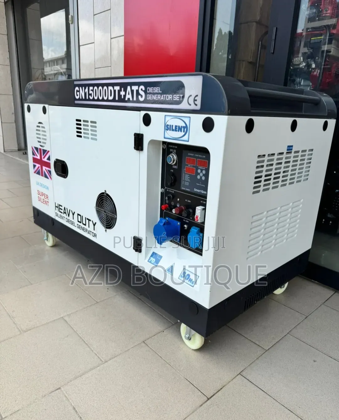 Groupe Électrogène Super Silencieux 15kva
