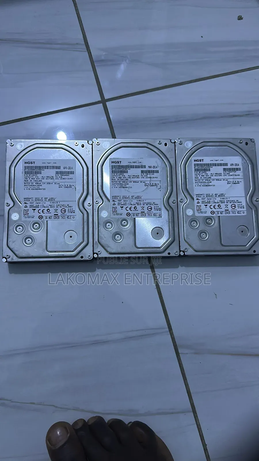 Disque Dur 3to Pour Vidéo Surveillance