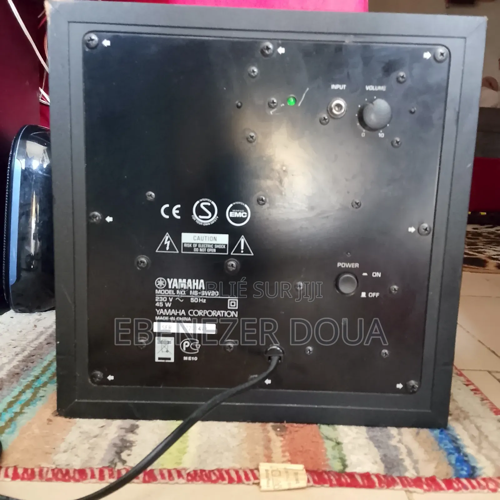 Yamaha Ns-Sw20 Subwoofer Caisson Active Amplifier