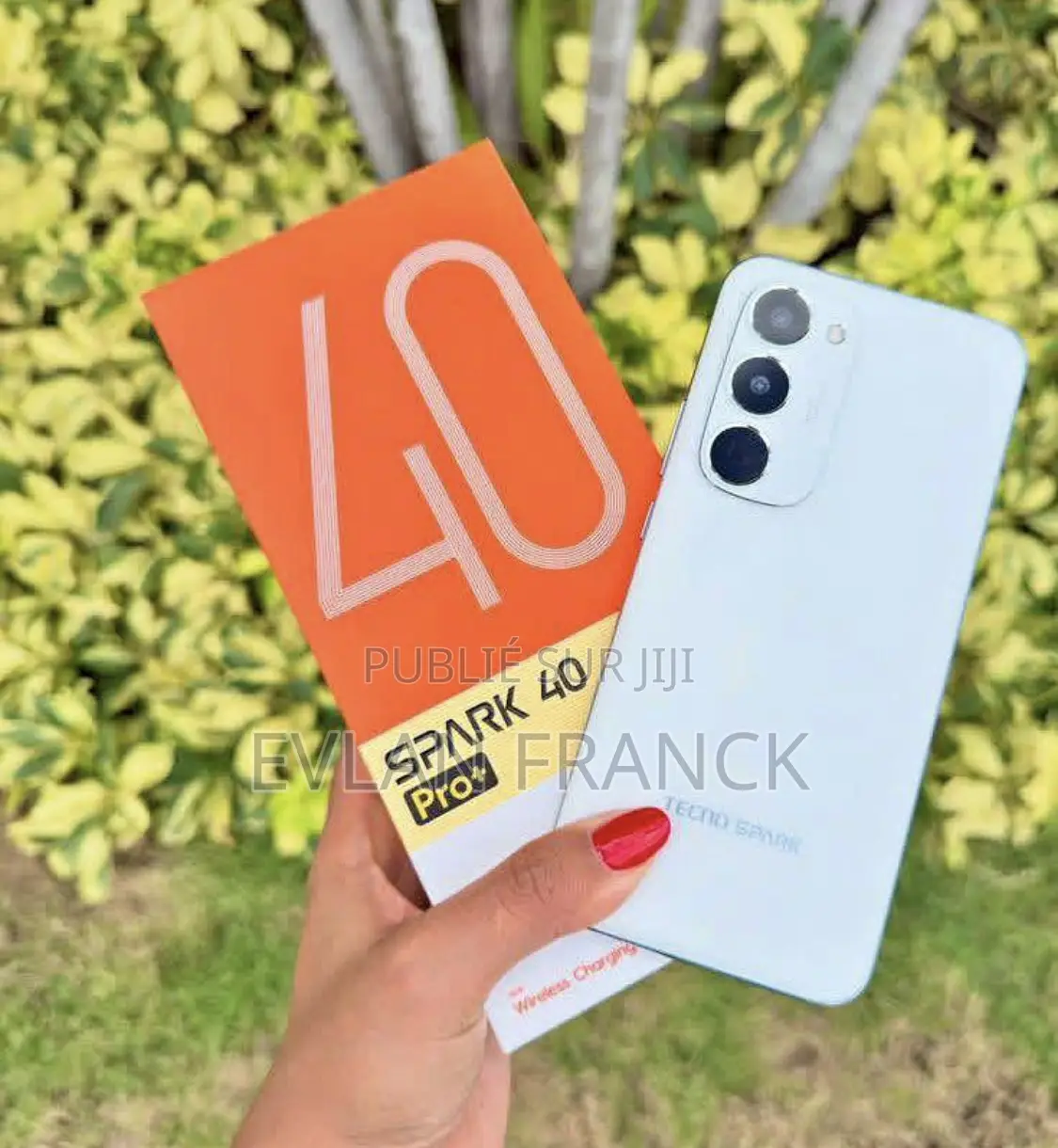 Nouveau Tecno Spark 40 256 GB Blanc