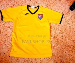 Maillot De Foot Jaune Louveciennes (Enfant)