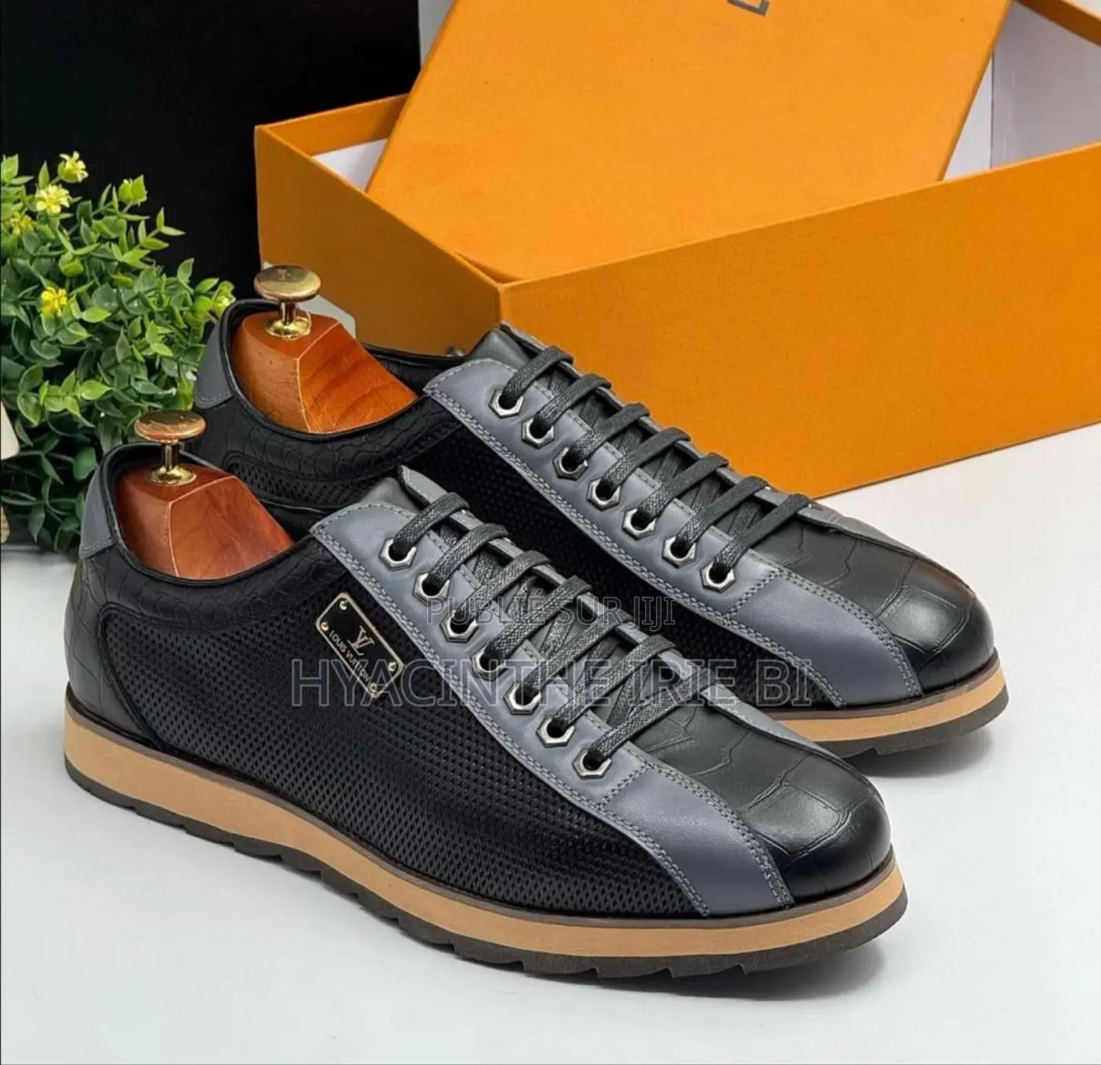 Louis Vuitton Sneakers Original Semelle Gomme Authentique Qualit