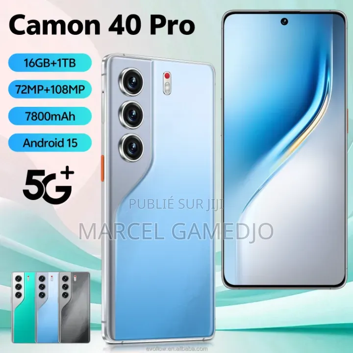 Nouveau Tecno Camon 40 128 GB Gris