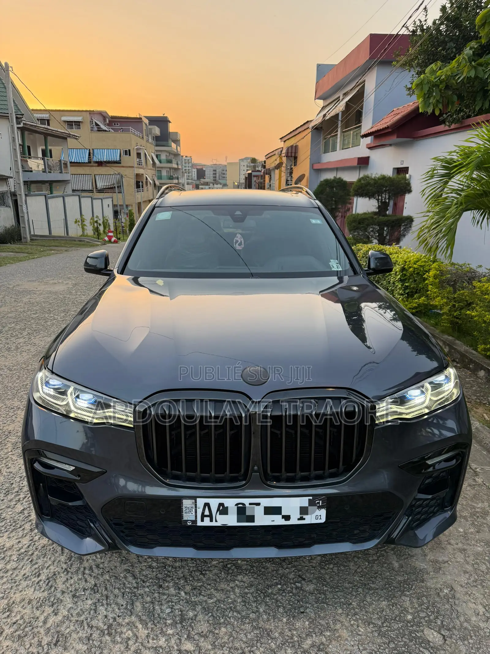 BMW X7 M50i 2022 Noir