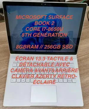 Microsoft Surface Book 2 8GB Intel Core i7 SSD 256GB