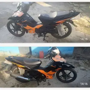 Nouveau TVS Rockz 125 2024 Orange