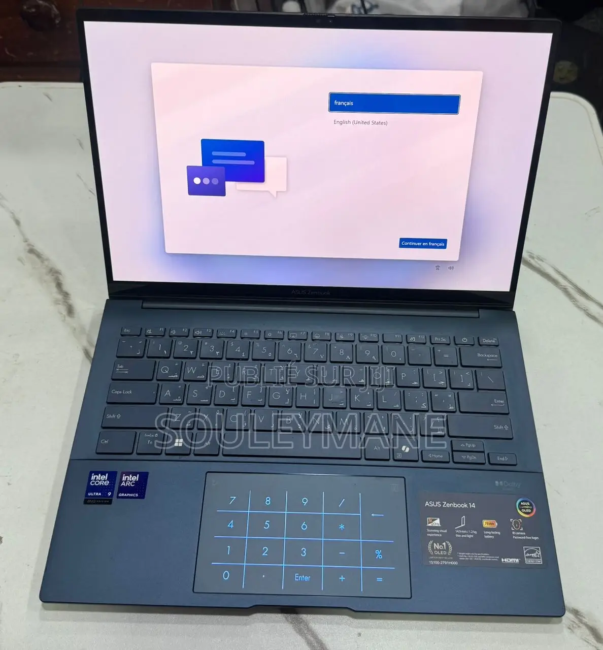 Asus Zenbook 14 UX434 32GB Intel Core Ultra 9 SSD 1T