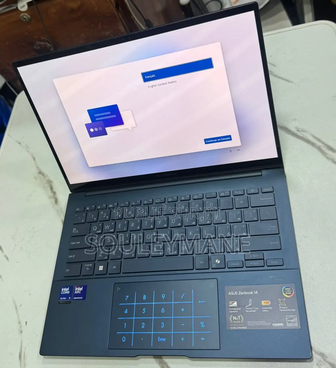 Asus Zenbook 14 UX434 32GB Intel Core Ultra 9 SSD 1T