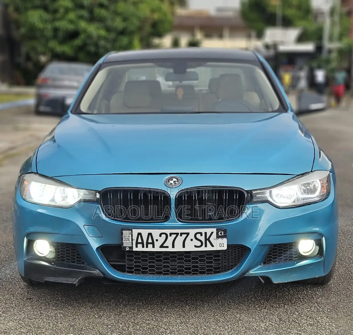 BMW 316i 2014 Bleu