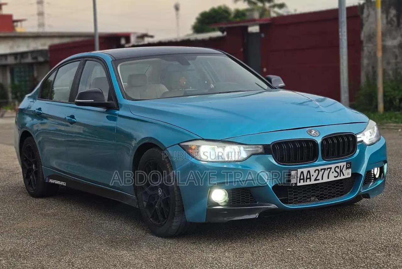 BMW 316i 2014 Bleu