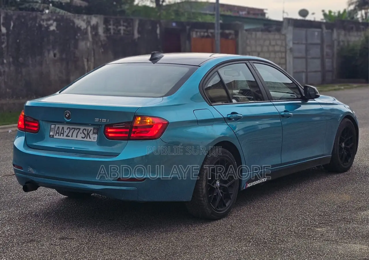 BMW 316i 2014 Bleu
