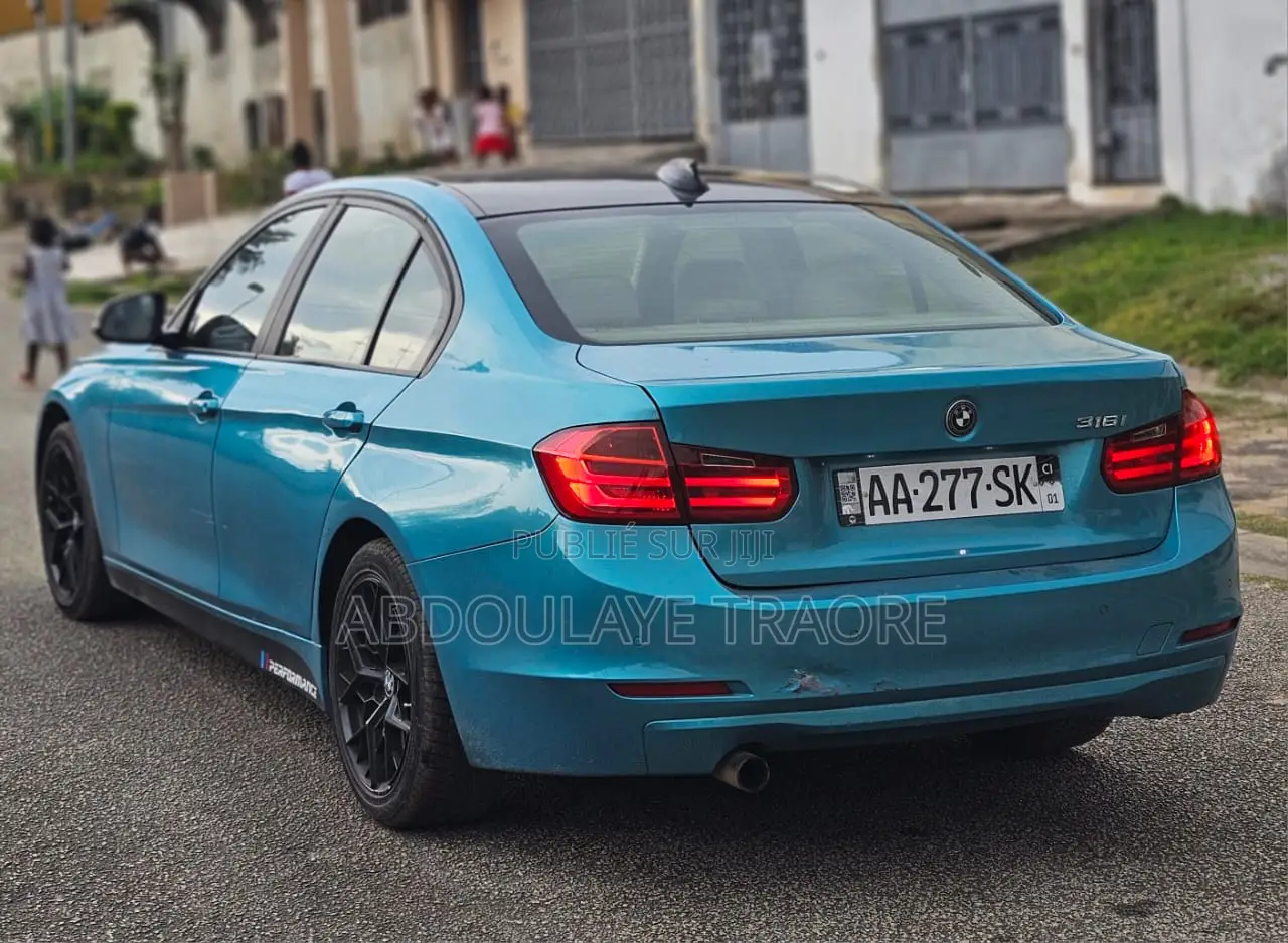 BMW 316i 2014 Bleu