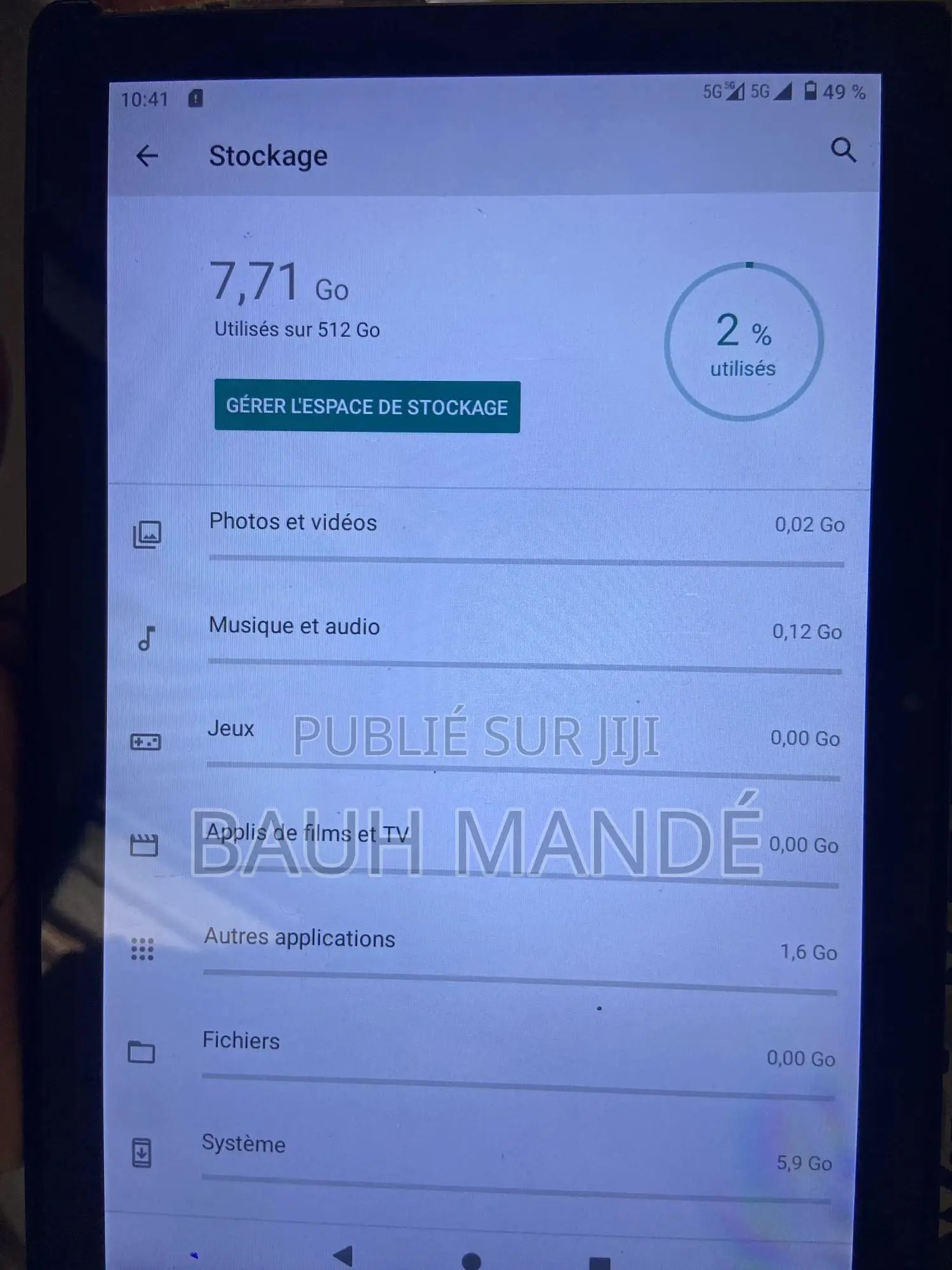 i-mobile 1012 Blanc