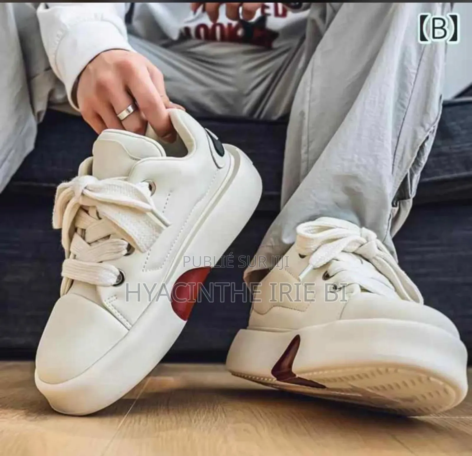 Sneakers Grosse Semelle G0mme Authentique Original Qualité Irrépro