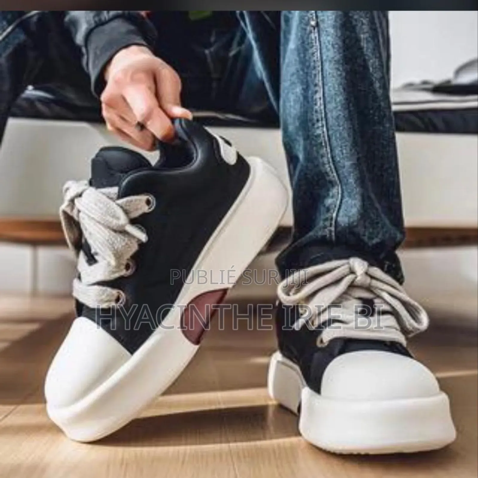 Sneakers Grosse Semelle G0mme Authentique Original Qualité Irrépro